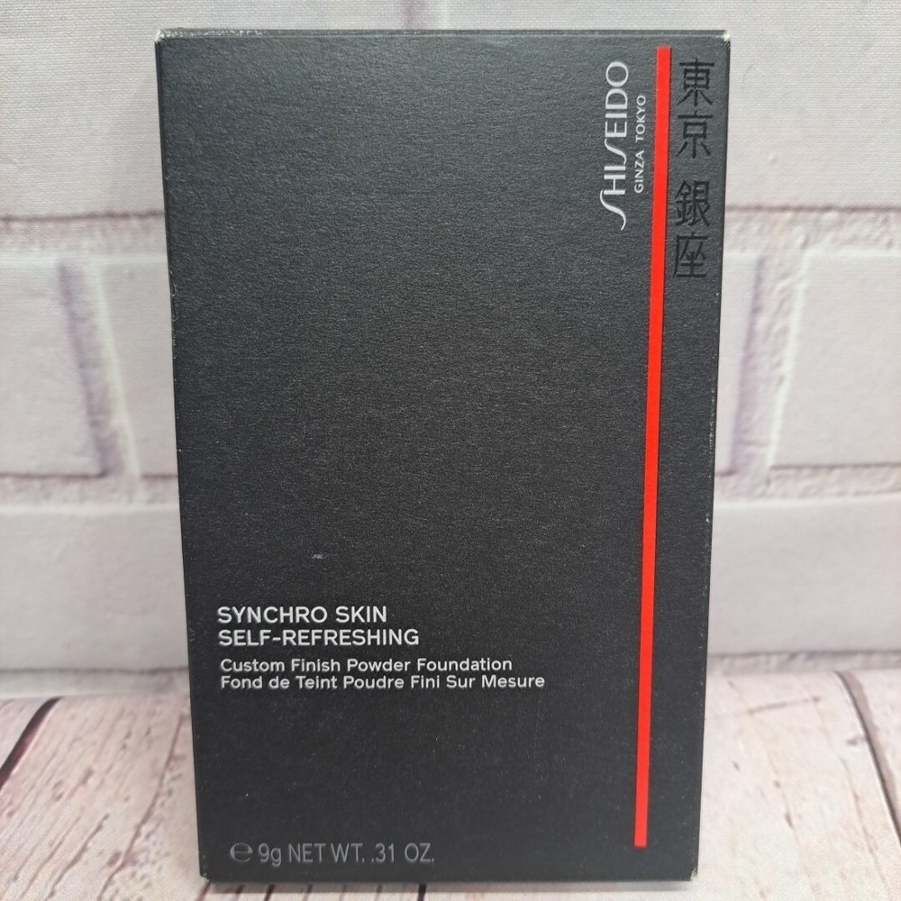 Shiseido Synchro Skin Custom Finish Powder Foundation 510 Suede NIB